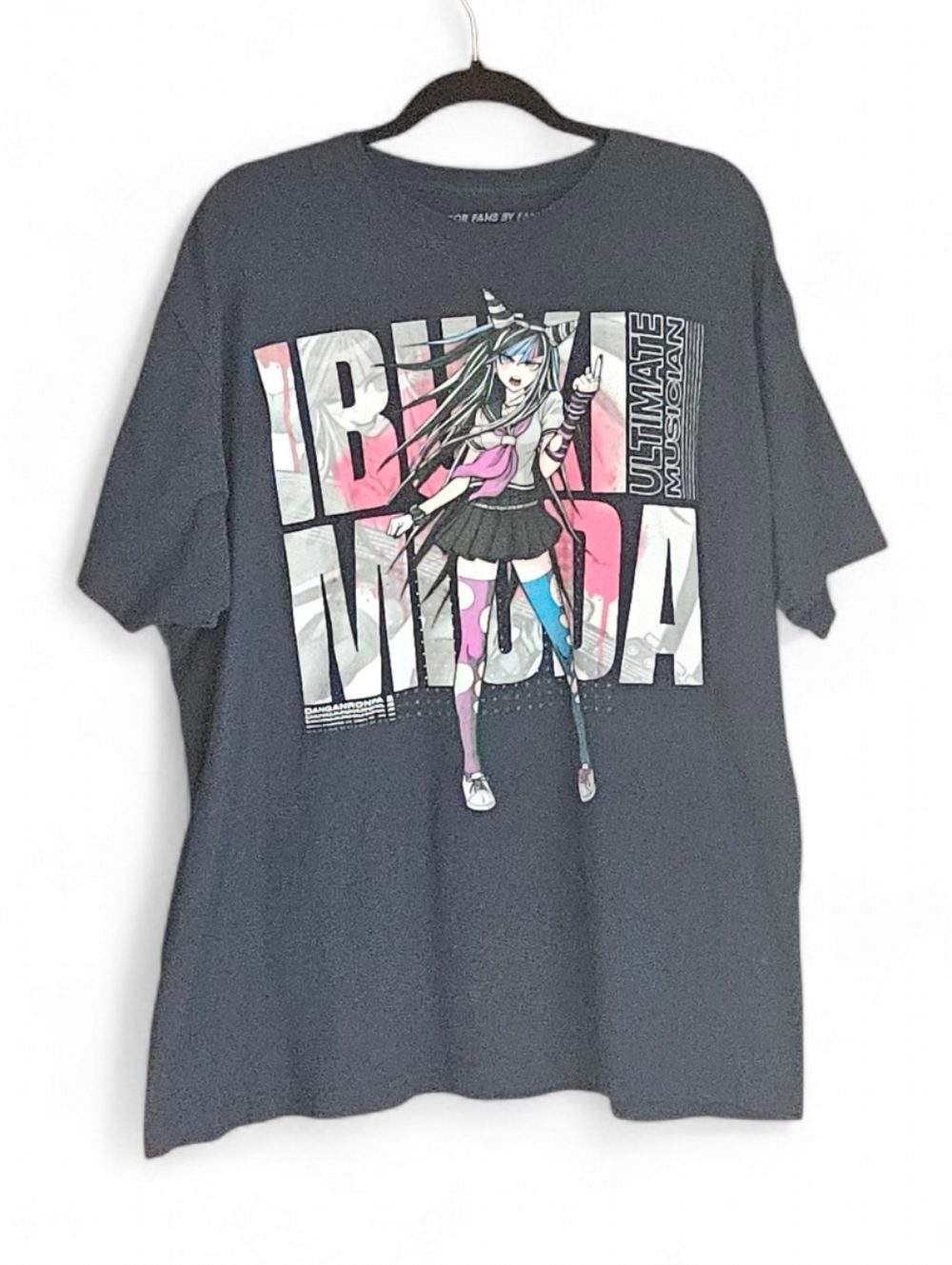 ​Danganronpa Ibuki Mioda Official Graphic Tee Navy XXL